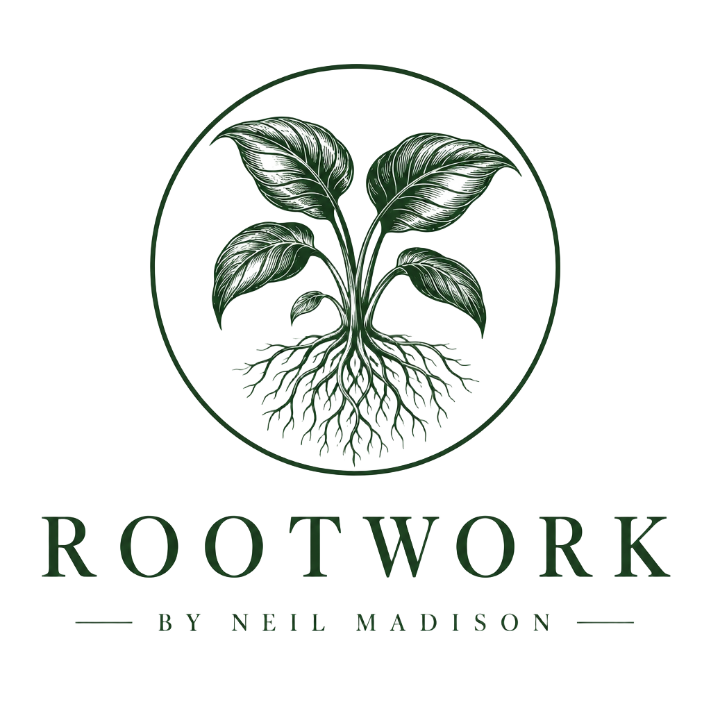 Rootwork by Neil Madison logo